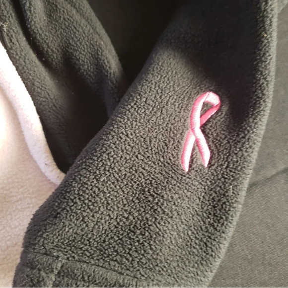 The North Face Full Zip Fleecd Jacket Breast Cancer Awareness Women’s XS - Picture 4 of 8